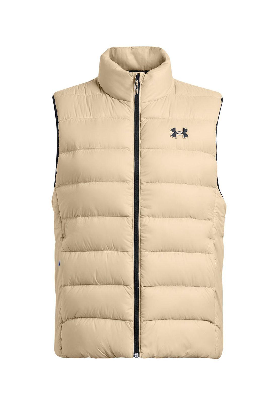 Parka sin mangas Legend para hombre Café-0