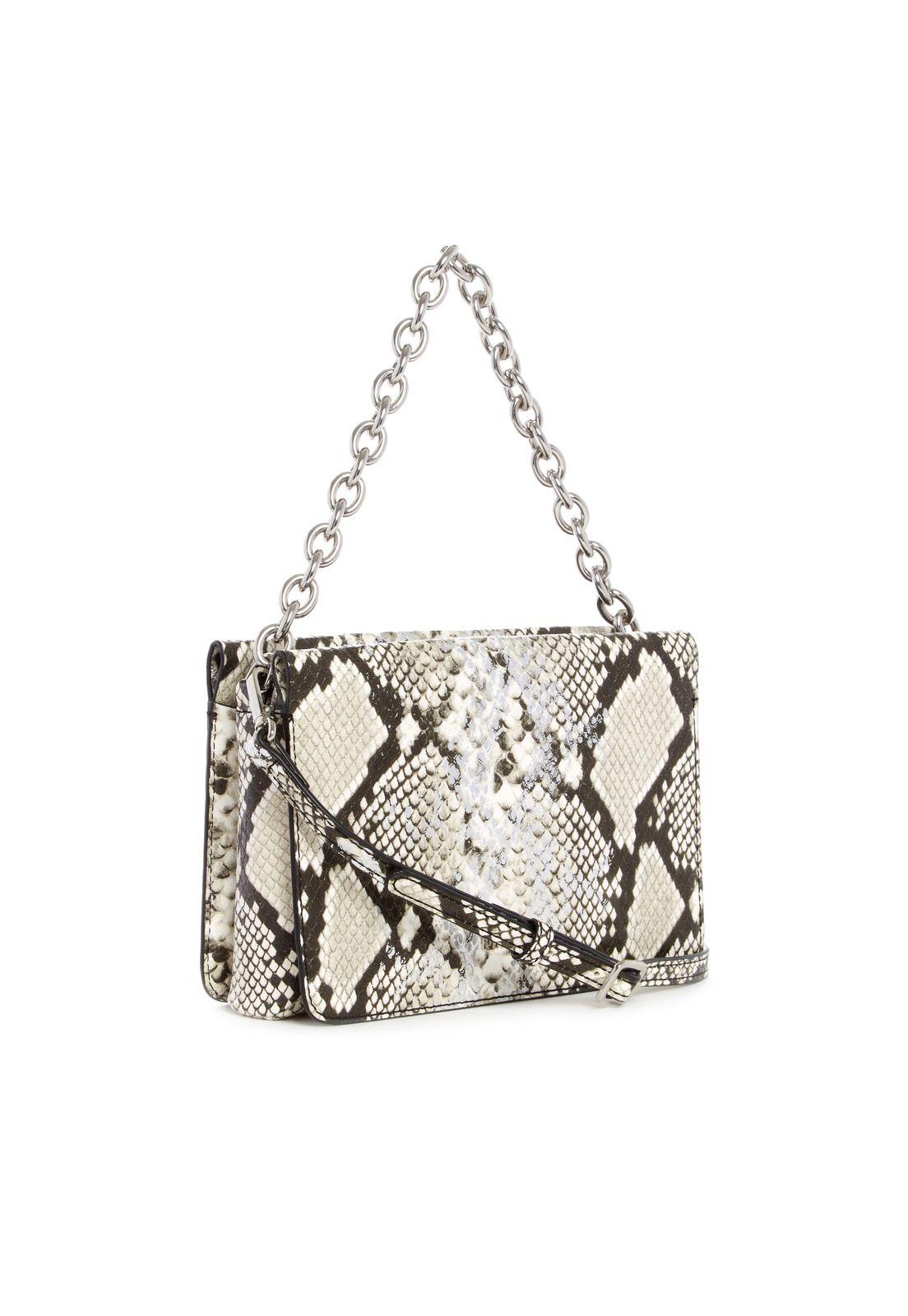 Cartera Deven Crossbody Gris Mujer-1