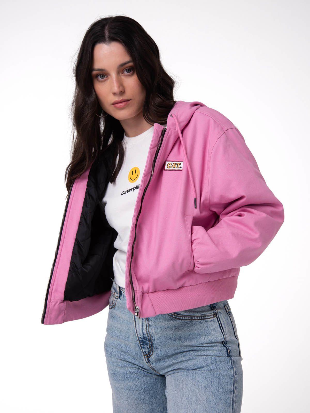 Polerón Mujer Canvas Insulation Rosa-0