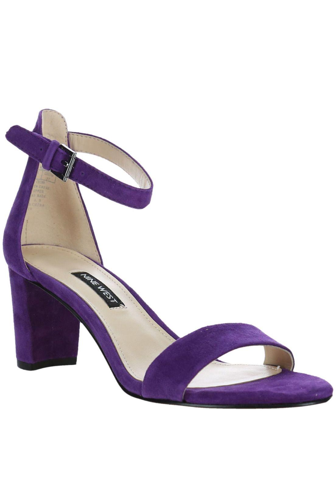 Sandalia Pruce Morado Vestir-0