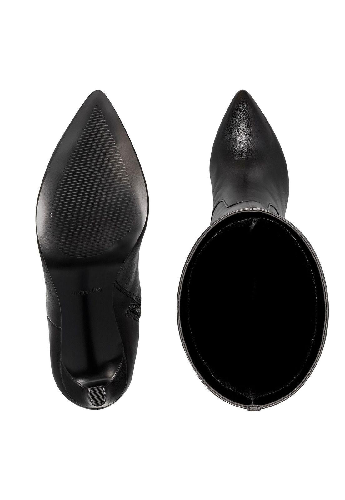 Bota Maxim Cuero Negro-4