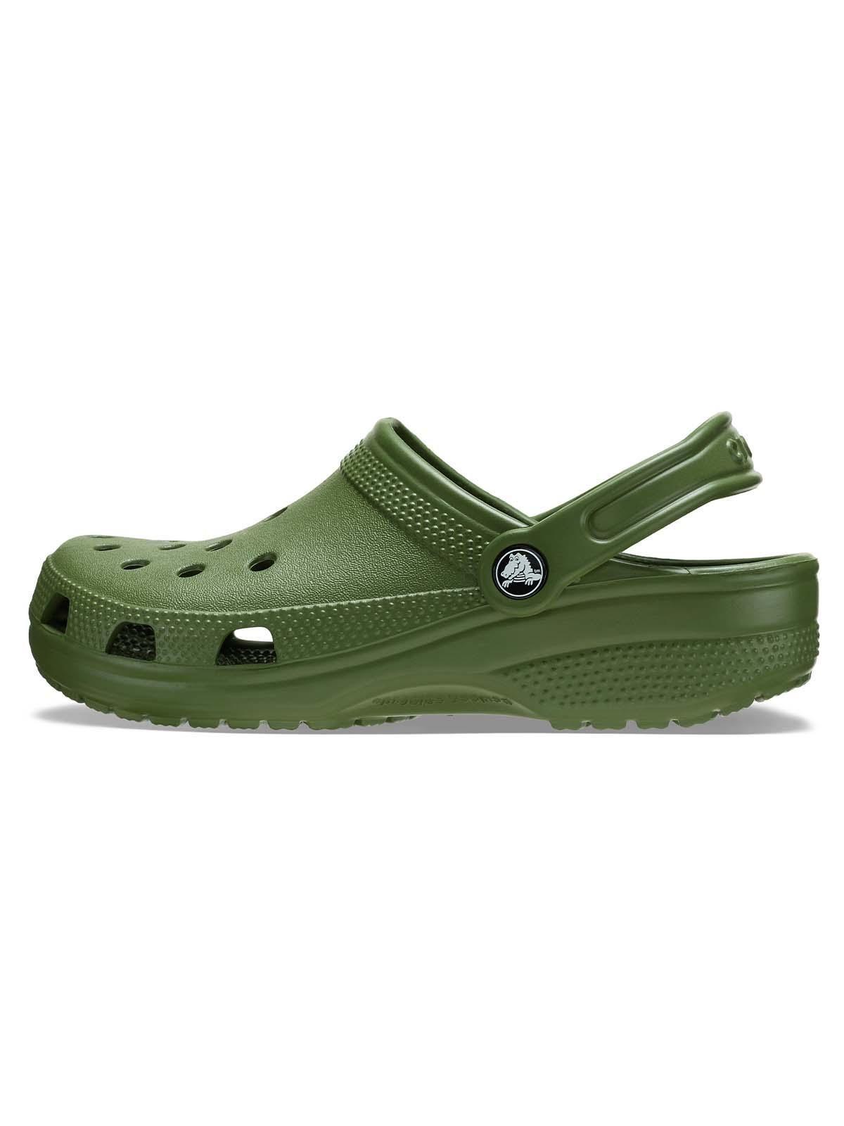 Zueco Crocs Hombre Classic Clog Verde Alga-1