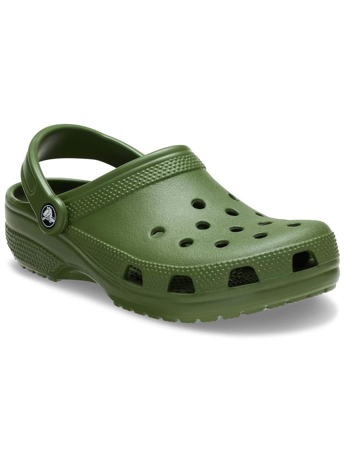 Zueco Crocs Hombre Classic Clog Verde Alga-6