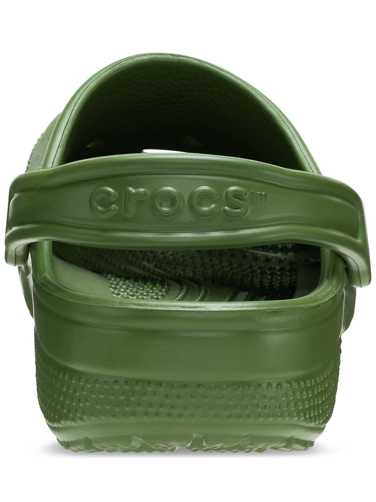 Zueco Crocs Hombre Classic Clog Verde Alga-7