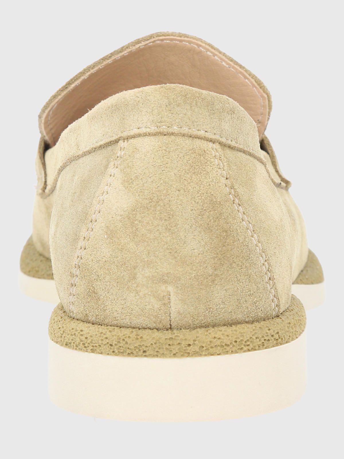 Mocasin Cuero Mujer Margott Verde-5