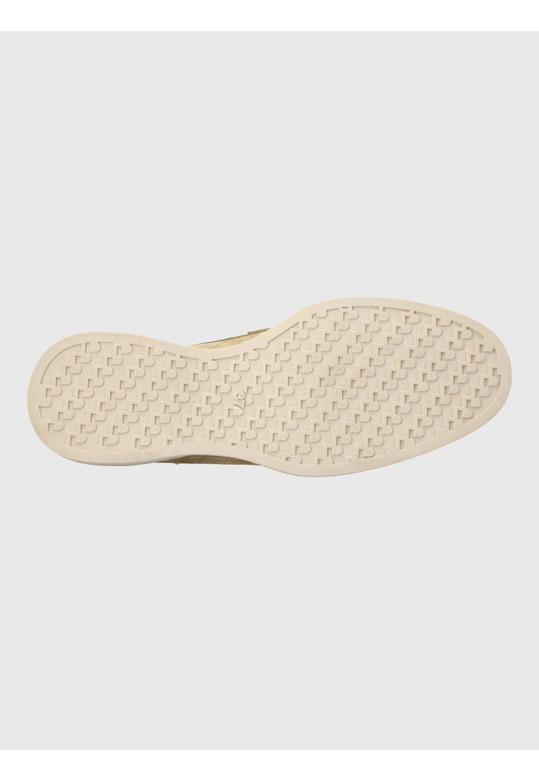 Mocasin Cuero Mujer Margott Verde-6