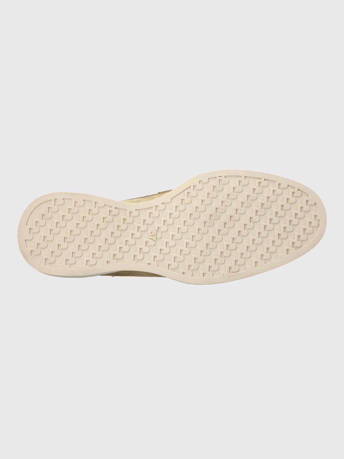 Mocasin Cuero Mujer Margott Verde-6