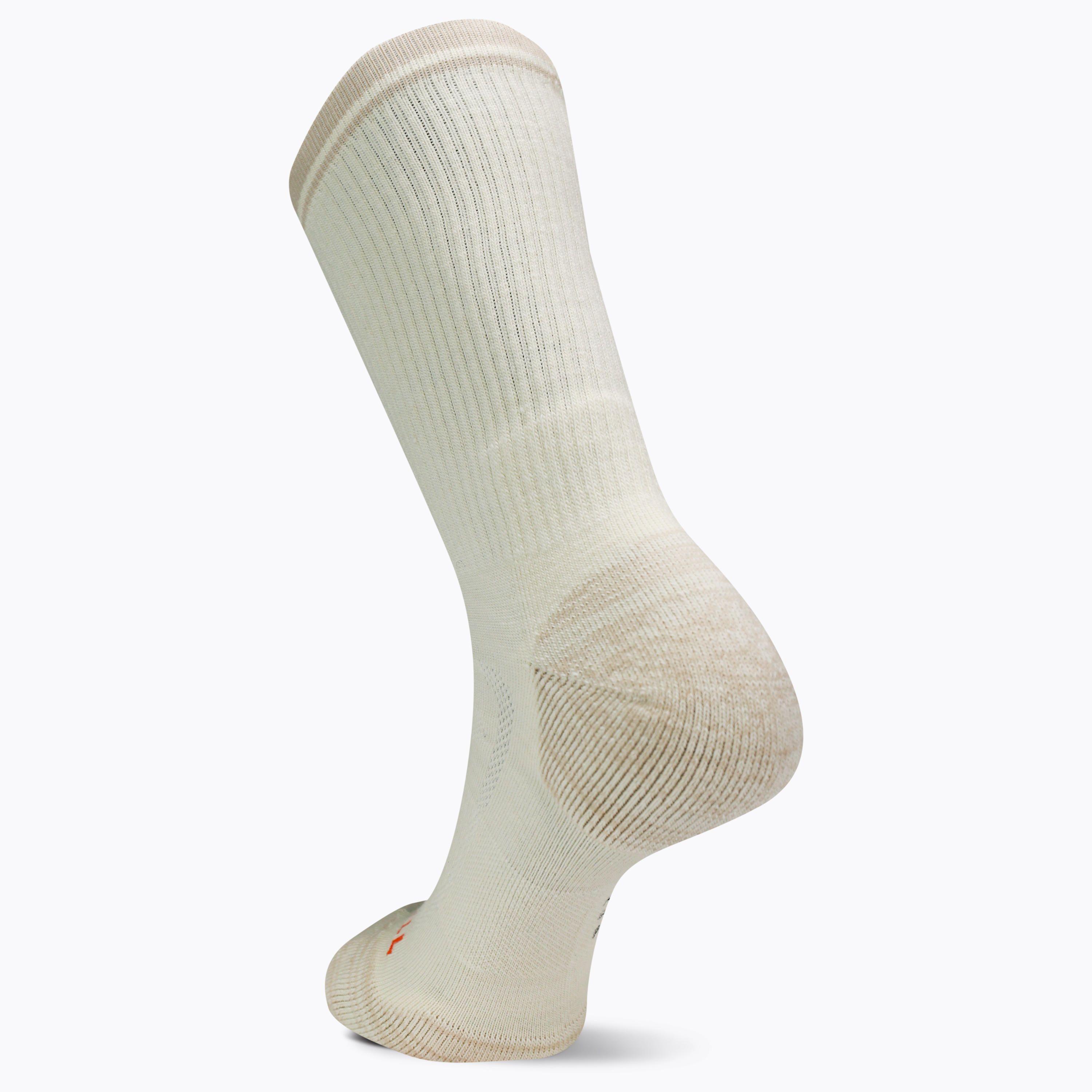 Calcetín Unisex Zoned Lightweight Hiking Crema-2