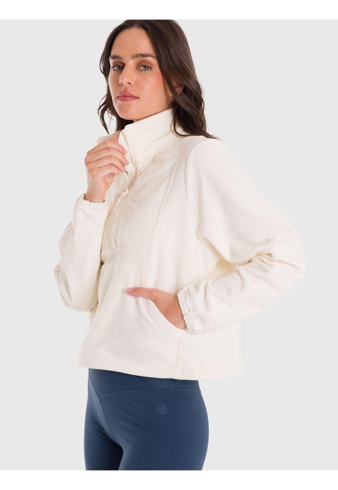Polar Mujer Mid Zip Blanco-1