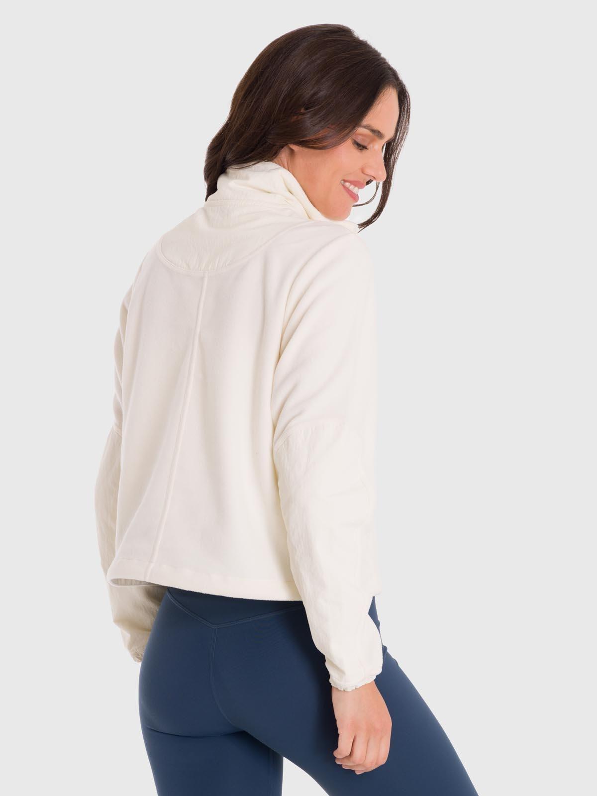 Polar Mujer Mid Zip Blanco-4