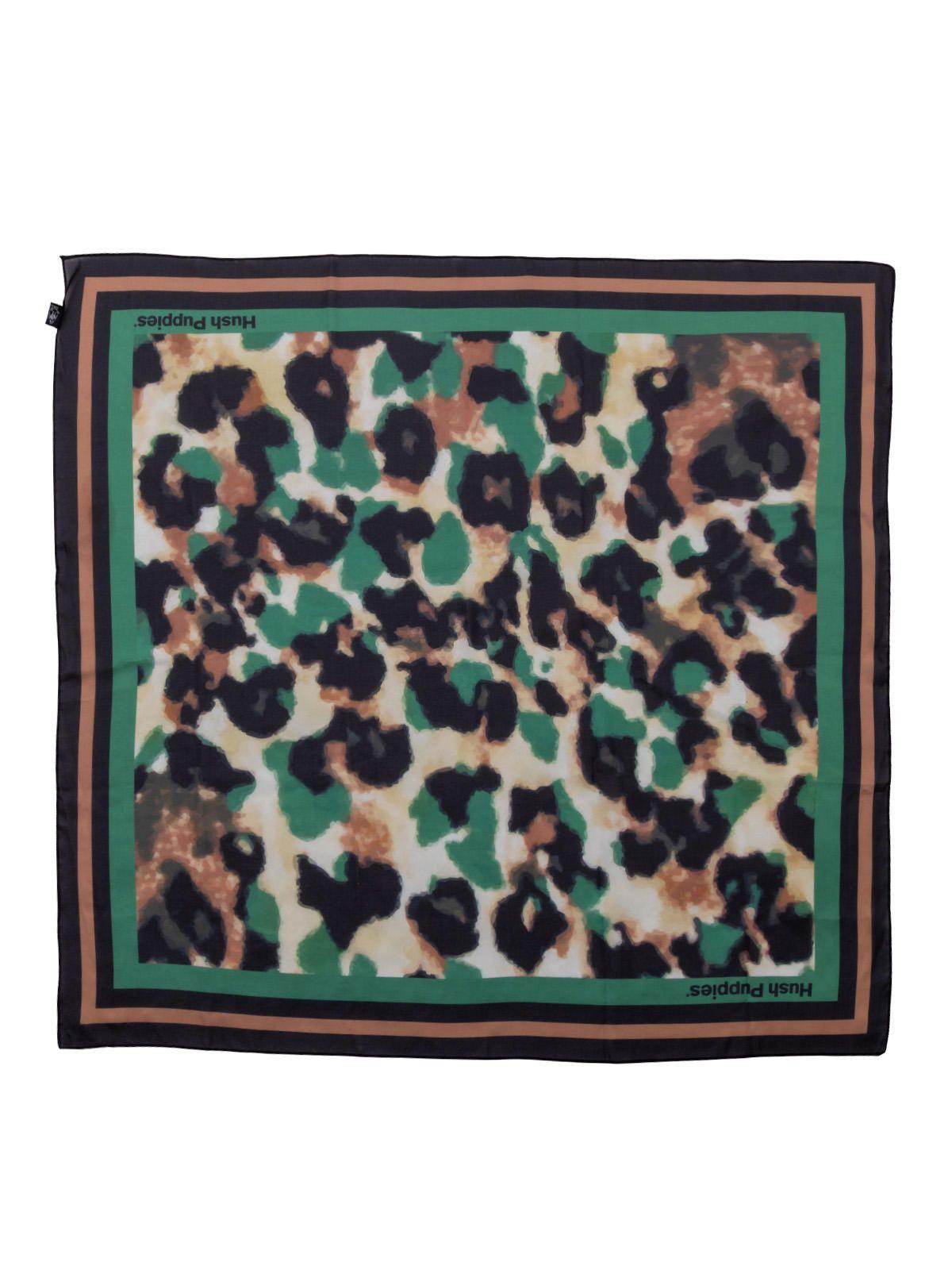Pañuelo Mujer Hp Scarf Leopard Verde-2