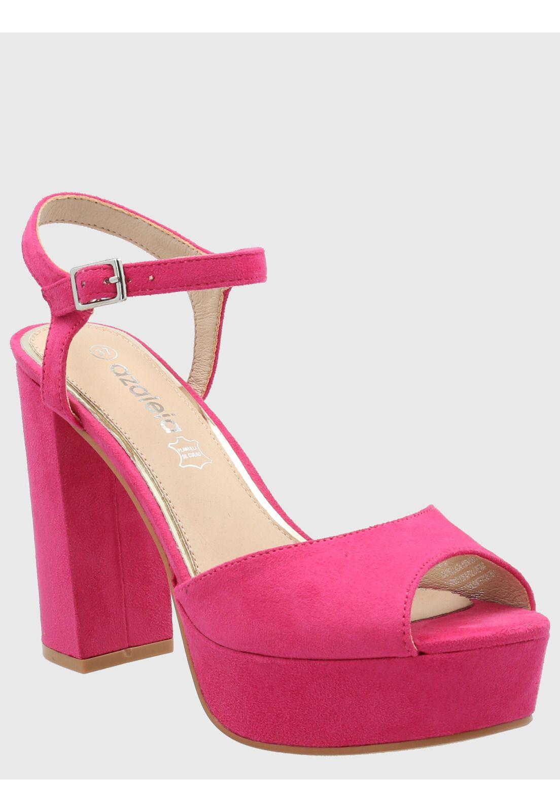 Sandalia Mujer Constanza Fucsia -0