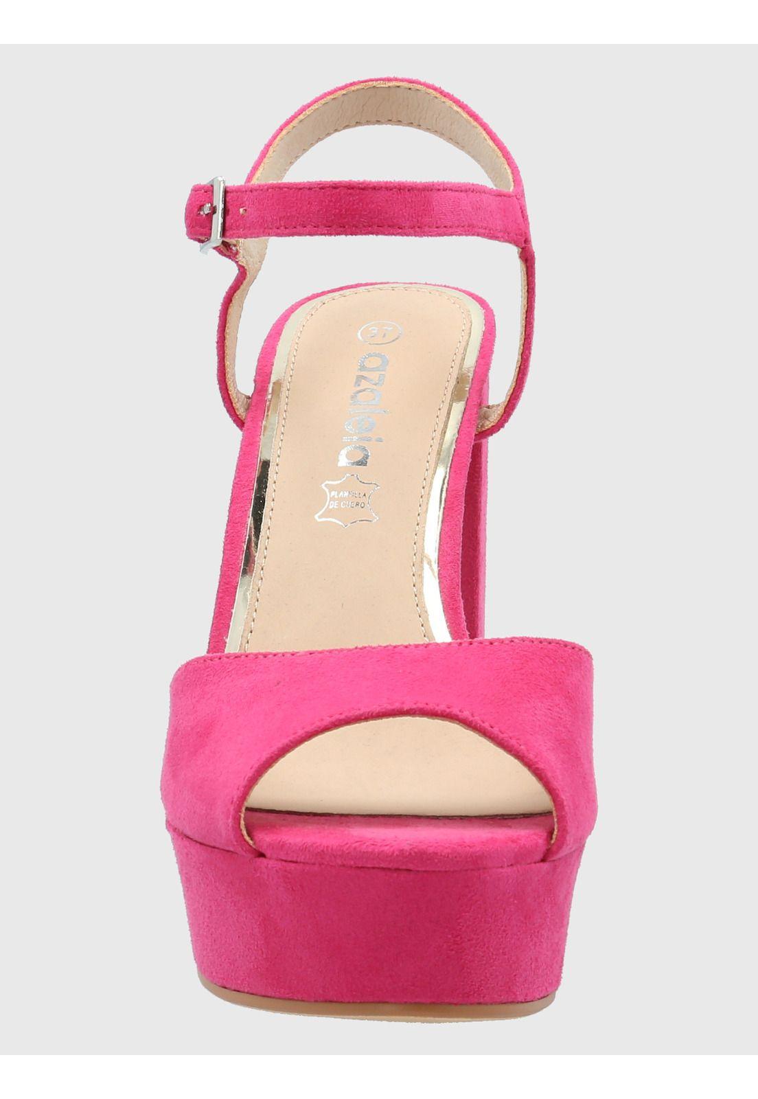 Sandalia Mujer Constanza Fucsia -3