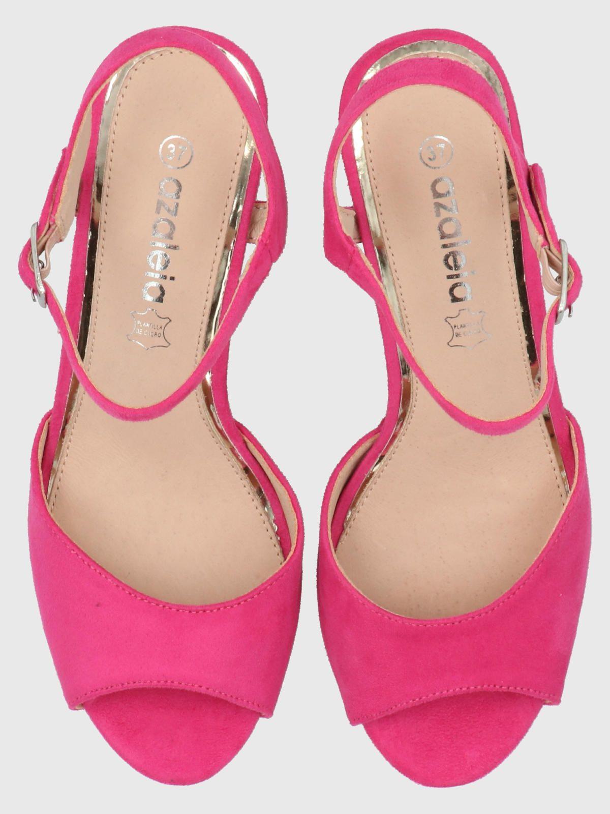 Sandalia Mujer Constanza Fucsia -6
