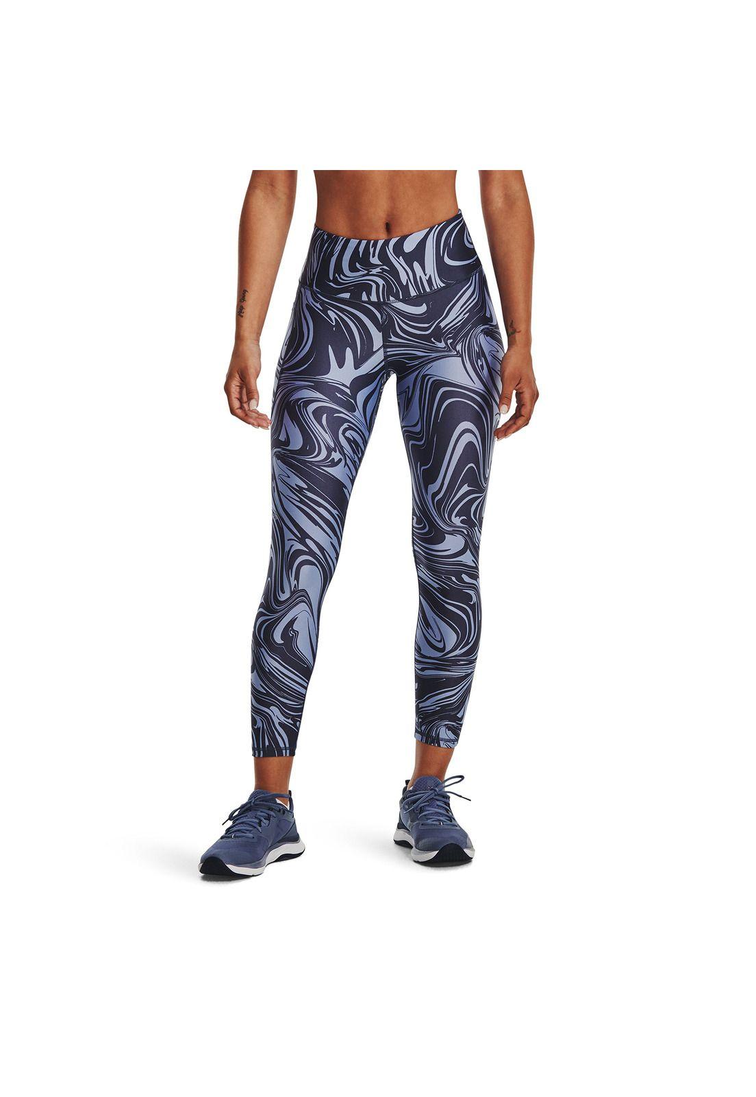 Calza Mujer Armour Aop Ankle Leg Gris-2