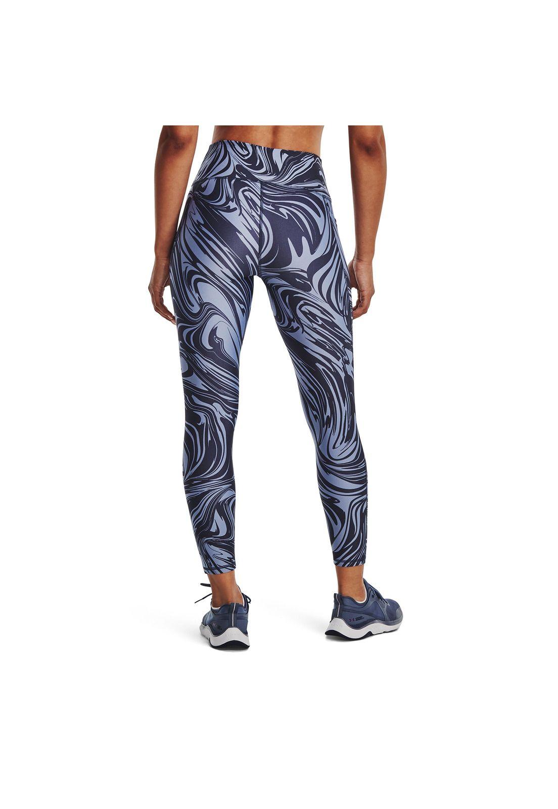 Calza Mujer Armour Aop Ankle Leg Gris-3