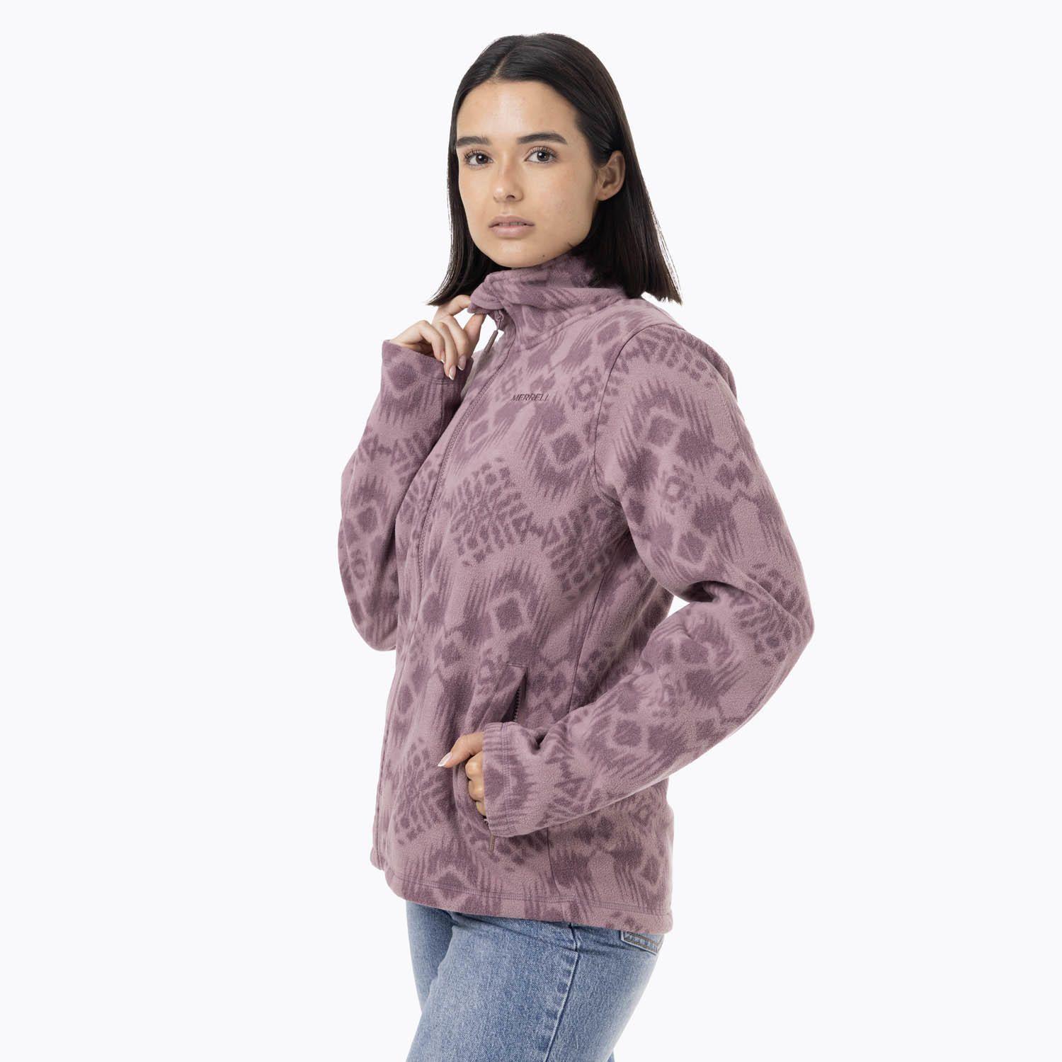 Polar Mujer Alpa Microfleece Morado-1