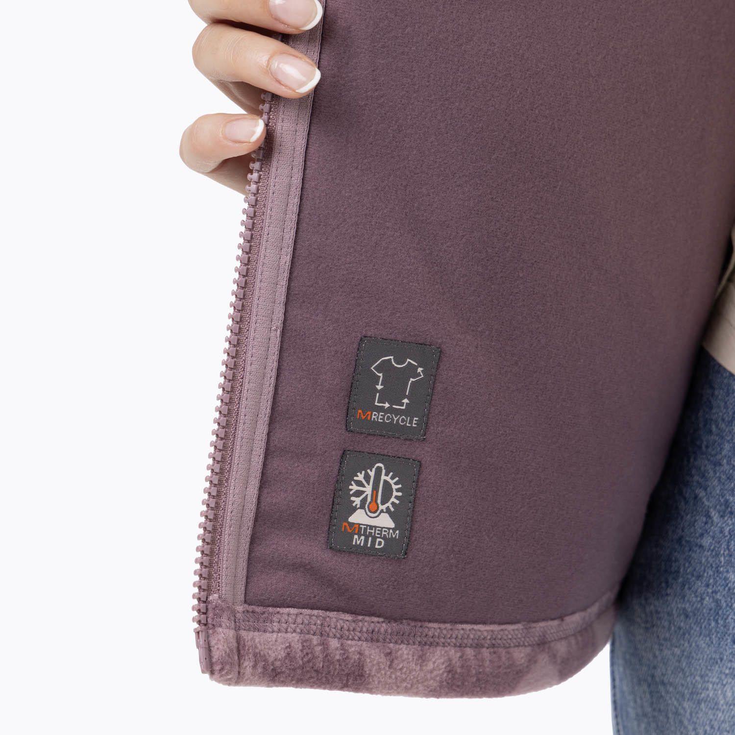 Polar Mujer Alpa Microfleece Morado-8