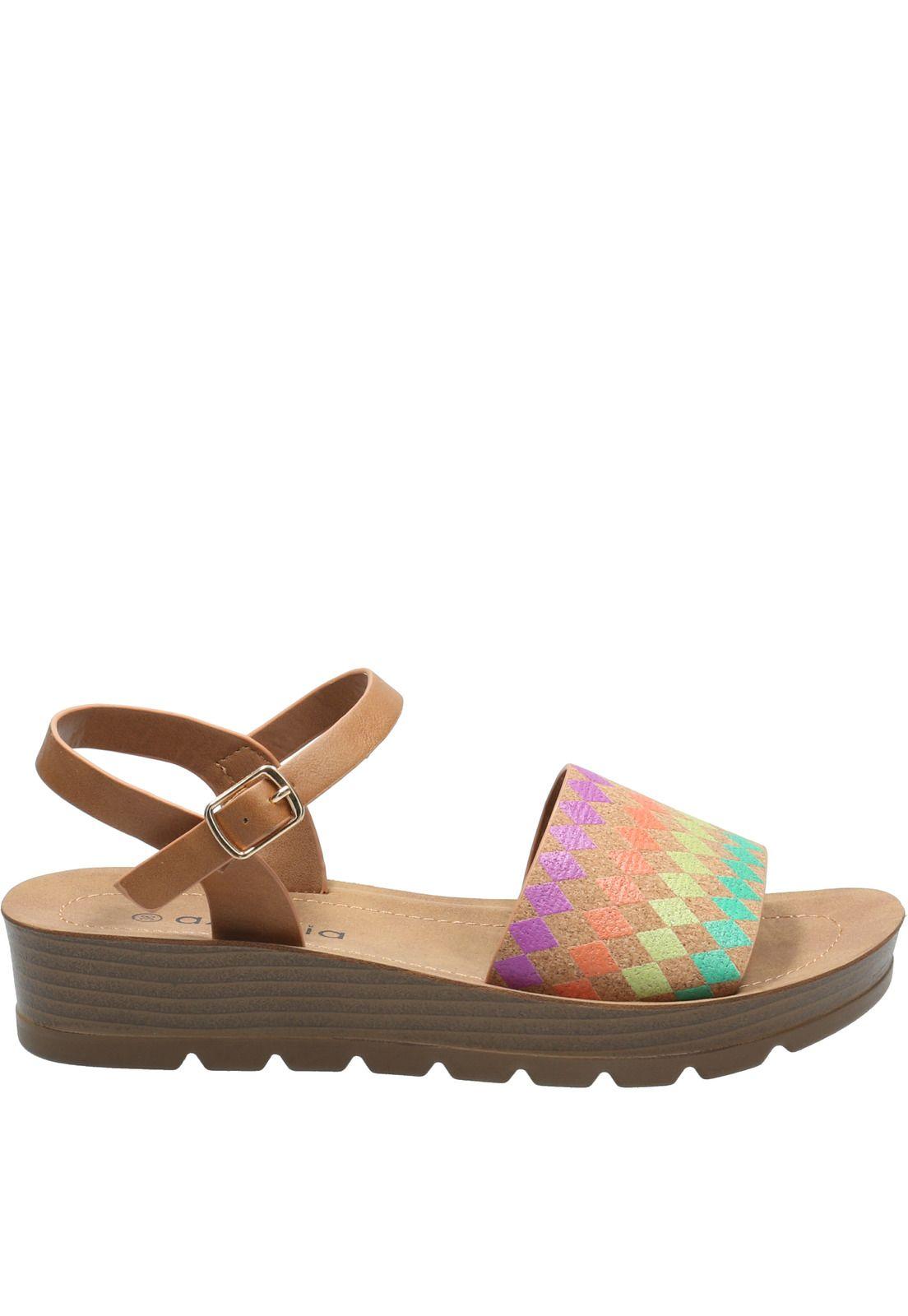 Sandalia Mujer Smooth Multicolor-1