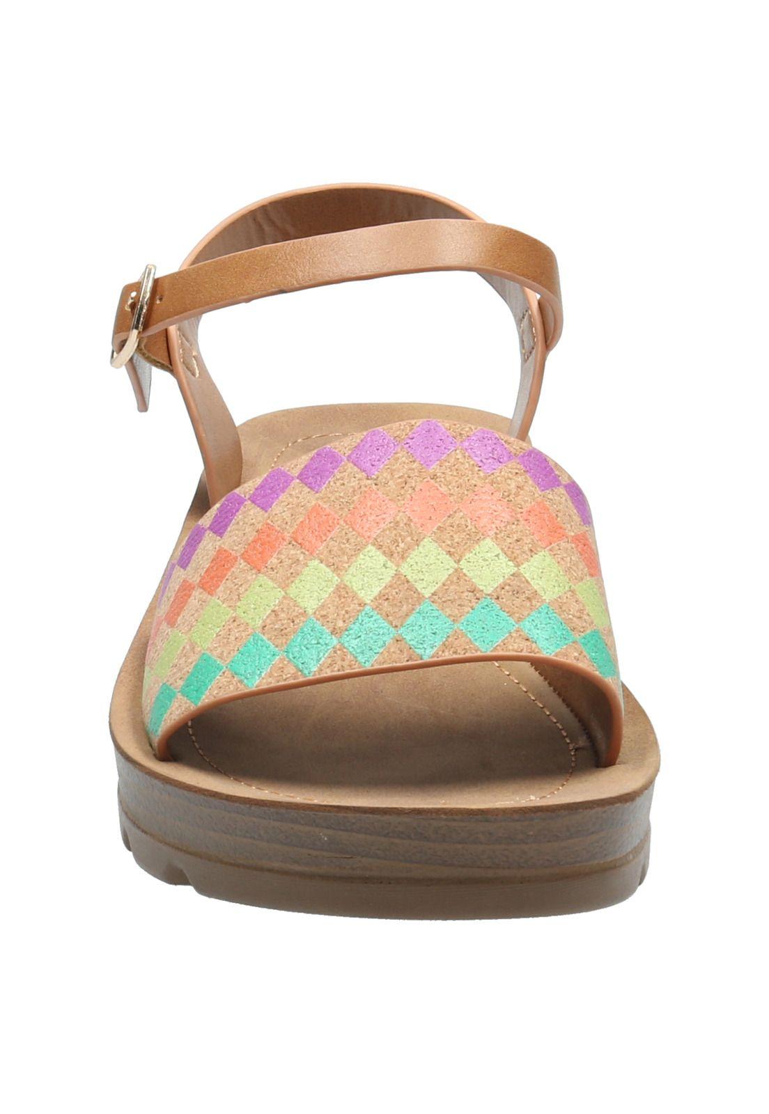 Sandalia Mujer Smooth Multicolor-3