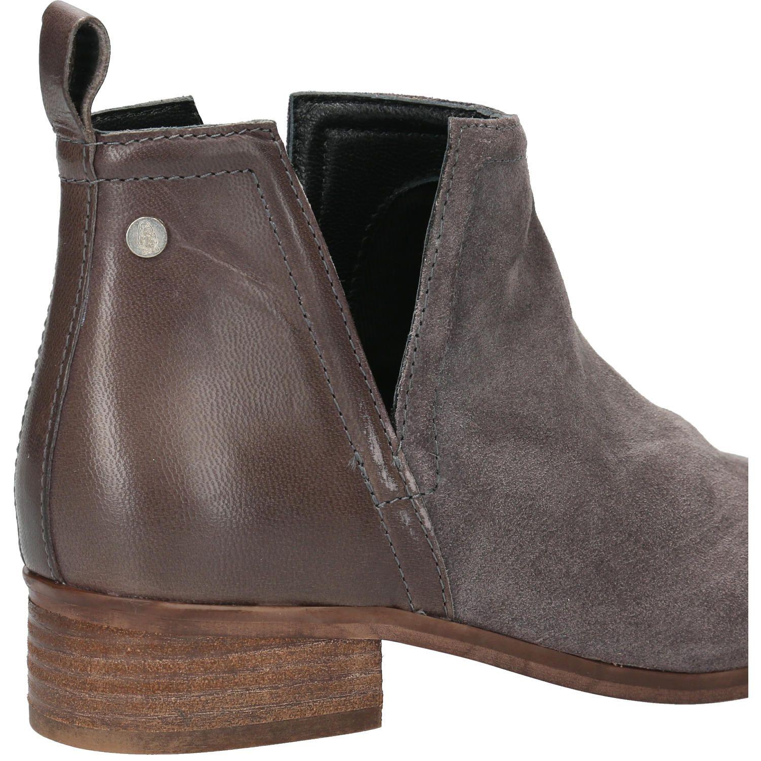 Botín Mujer Pax Gris-6