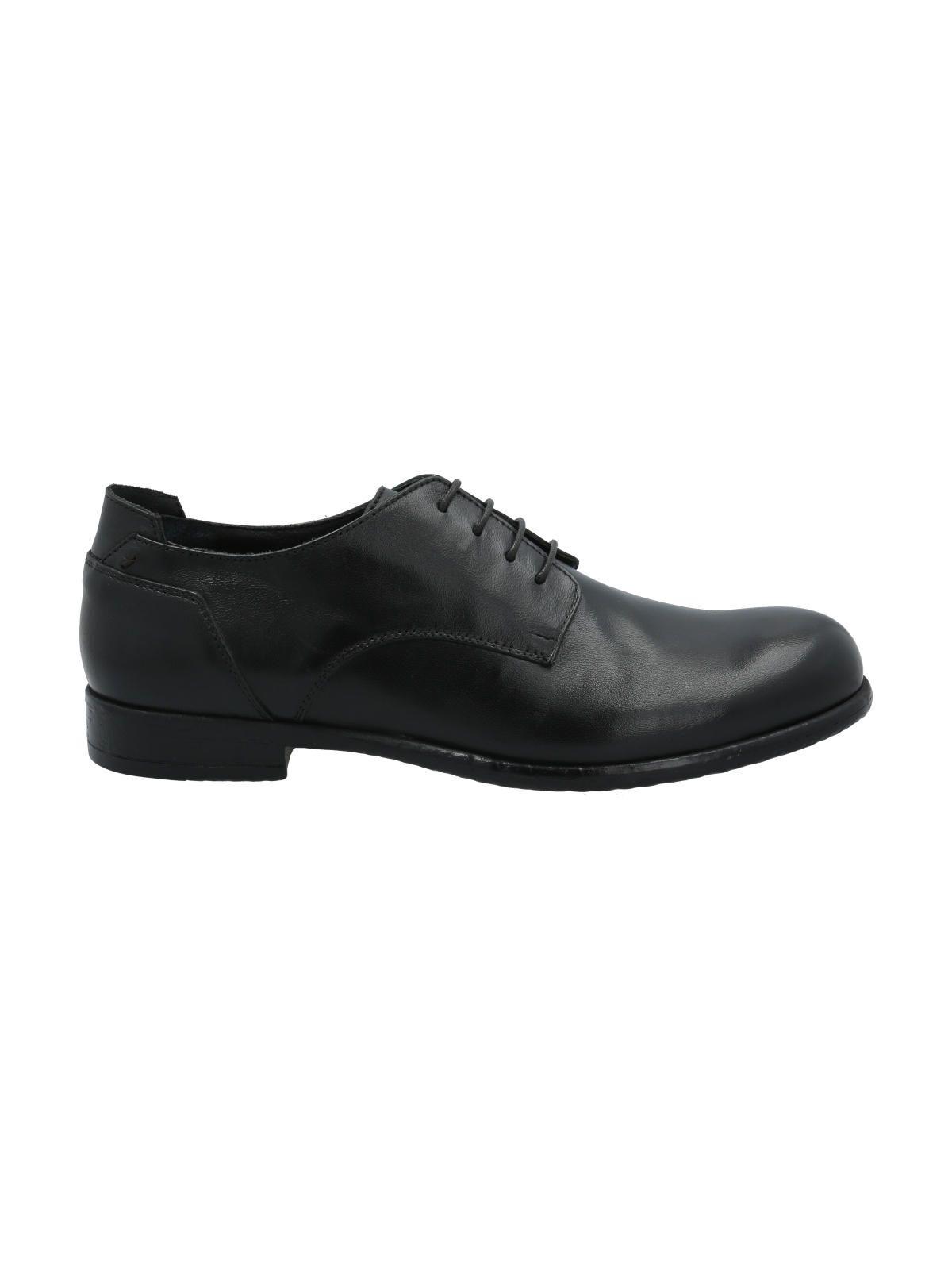 Zapato Cuero Hombre Ford Negro-0