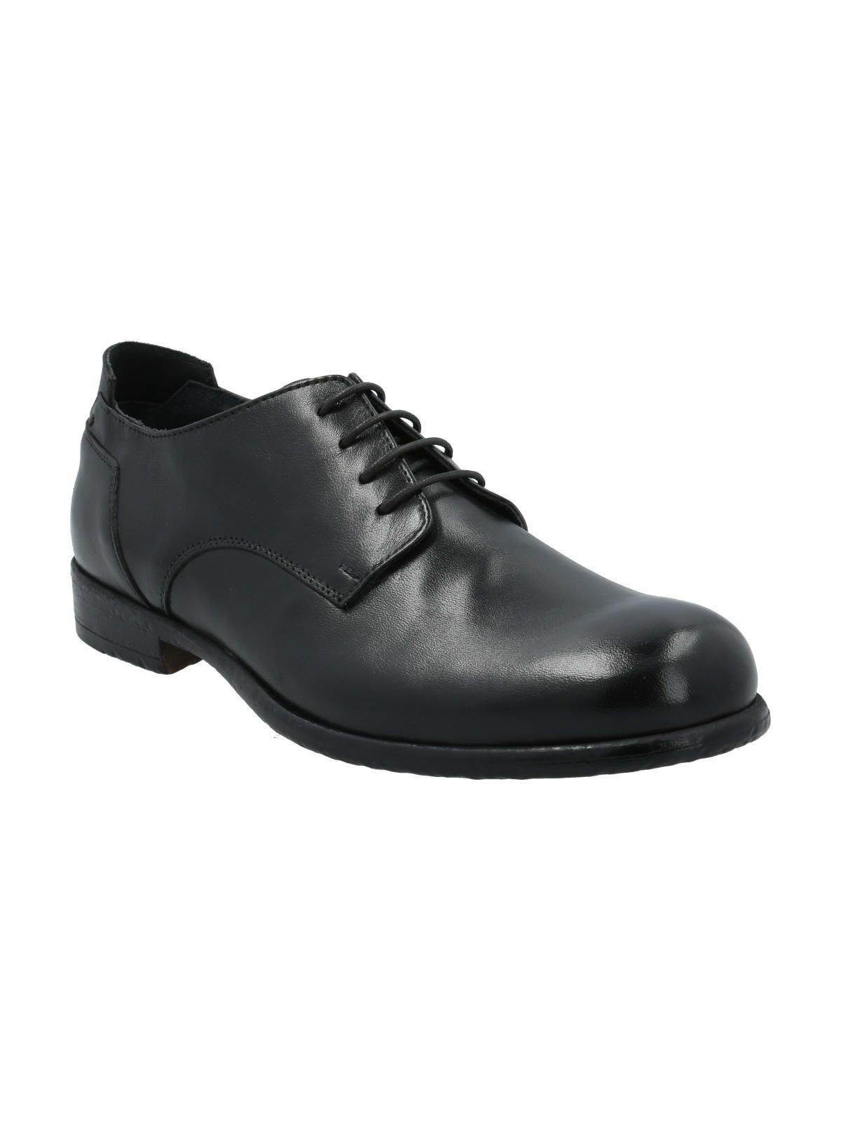 Zapato Cuero Hombre Ford Negro-1