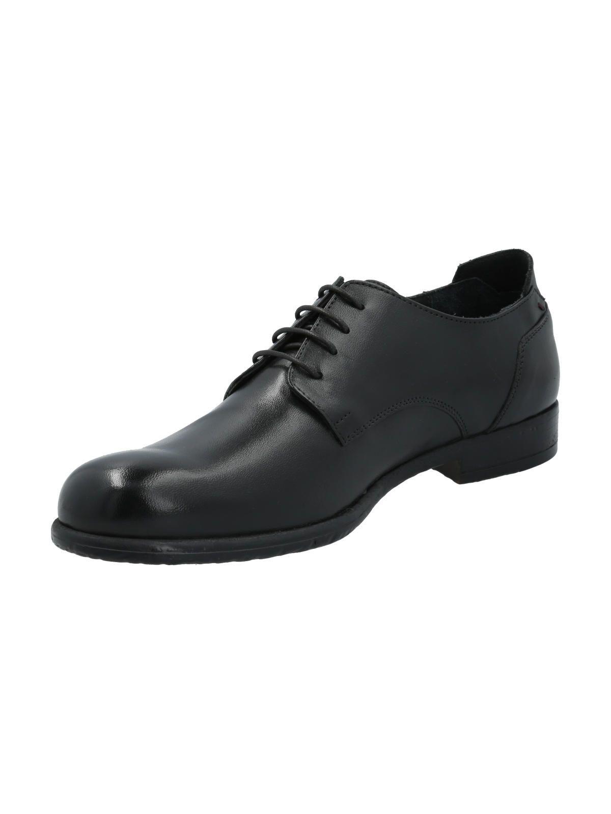 Zapato Cuero Hombre Ford Negro-4