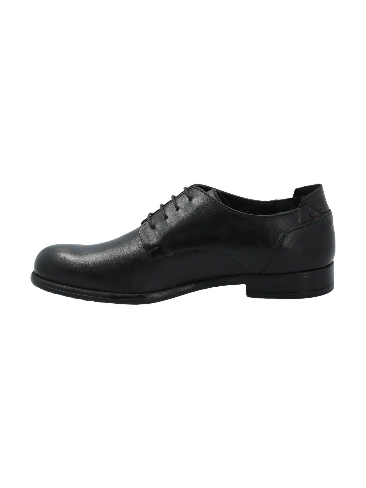Zapato Cuero Hombre Ford Negro-5