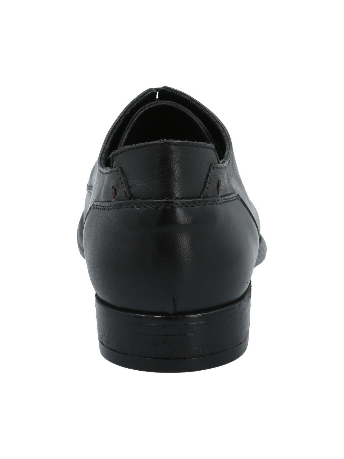 Zapato Cuero Hombre Ford Negro-6