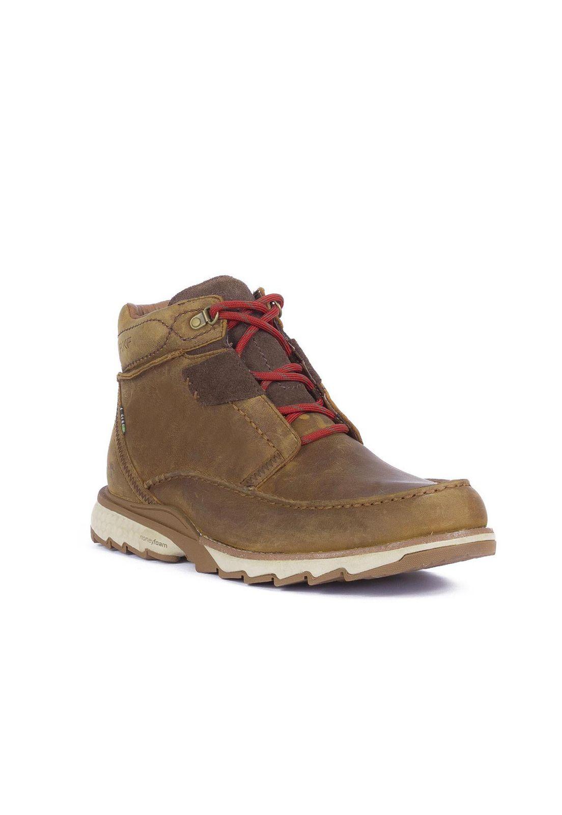 Botin Cuero Rondoy Peak Café Hombre-1