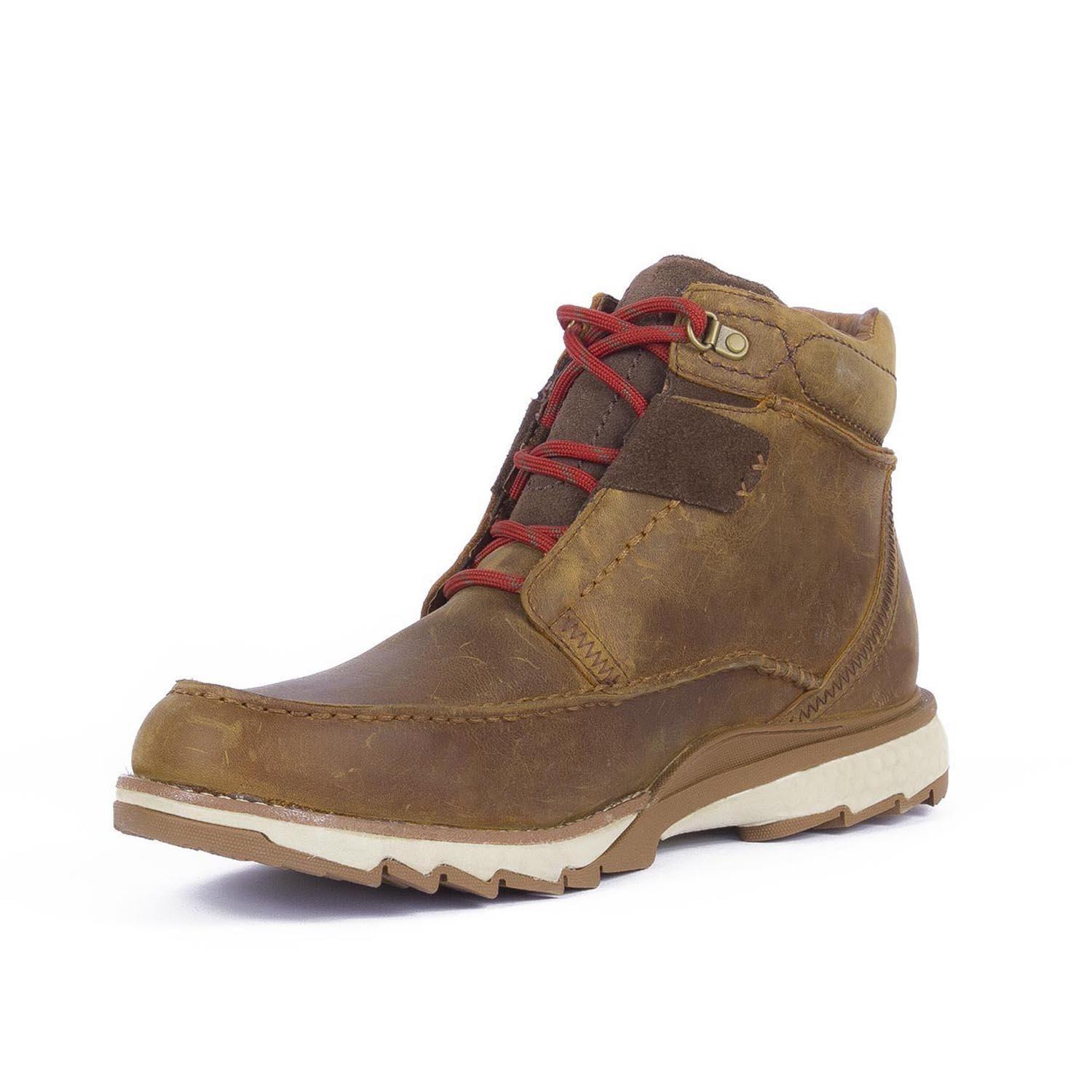 Botin Cuero Rondoy Peak Café Hombre-3