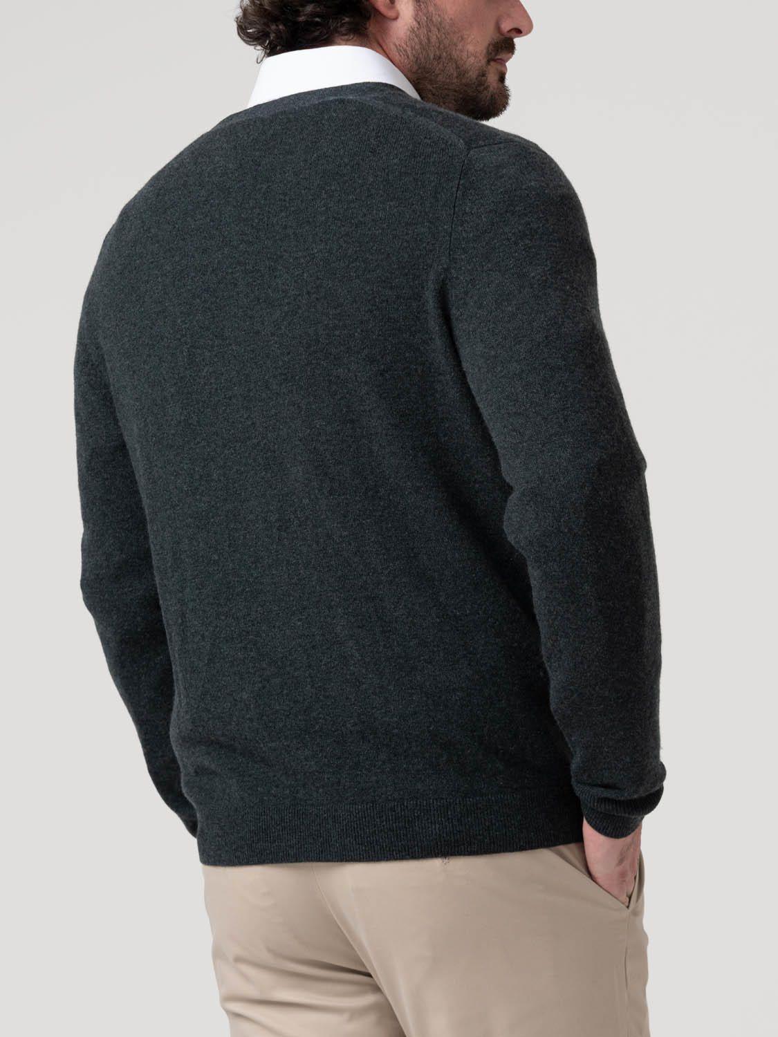 Sweater Cashemira Hombre Cash.But Gris-5