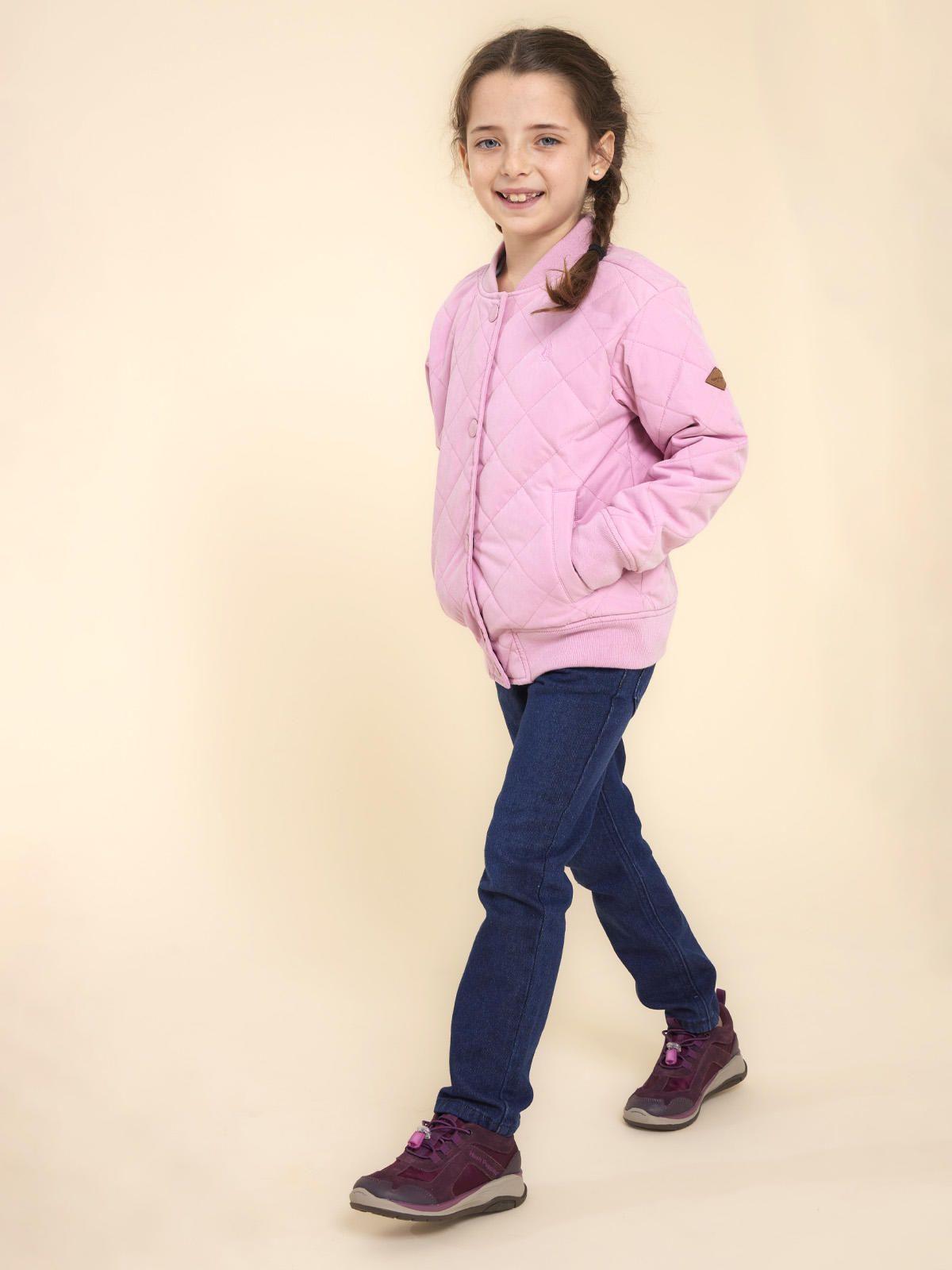 Zapatilla Cuero Morado Niña Fastland  (30-35)-3