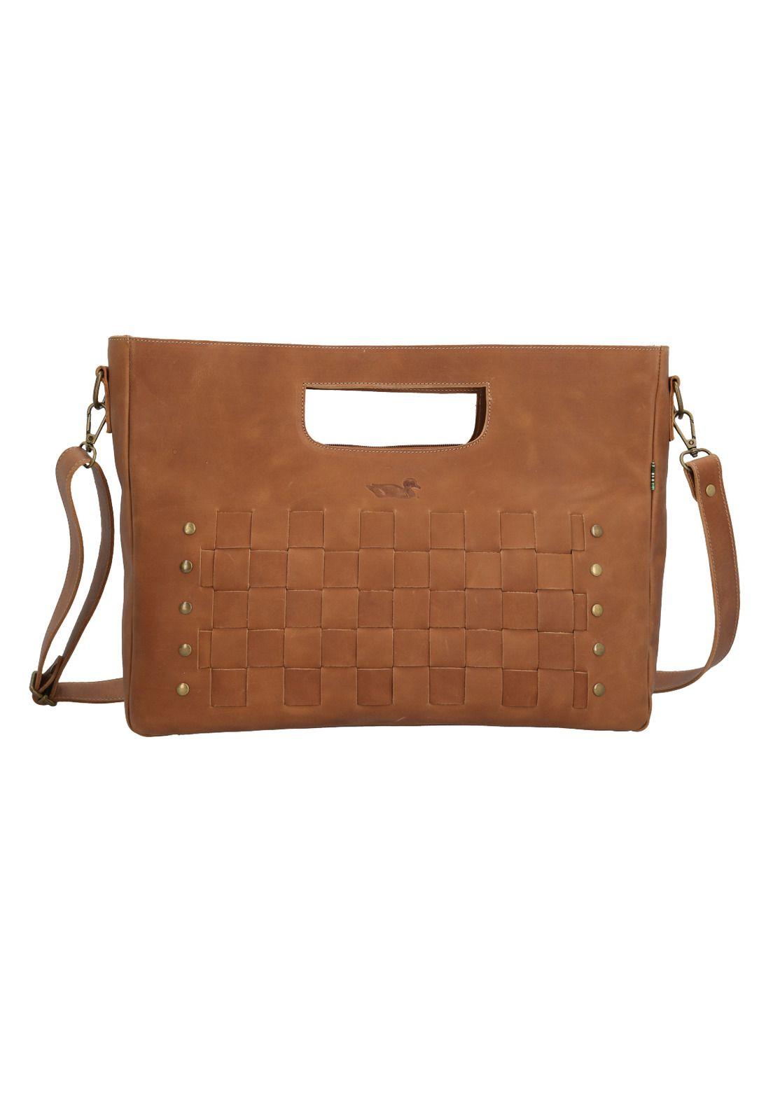 Cartera Cuero Café Claro BraiBag Mujer-0