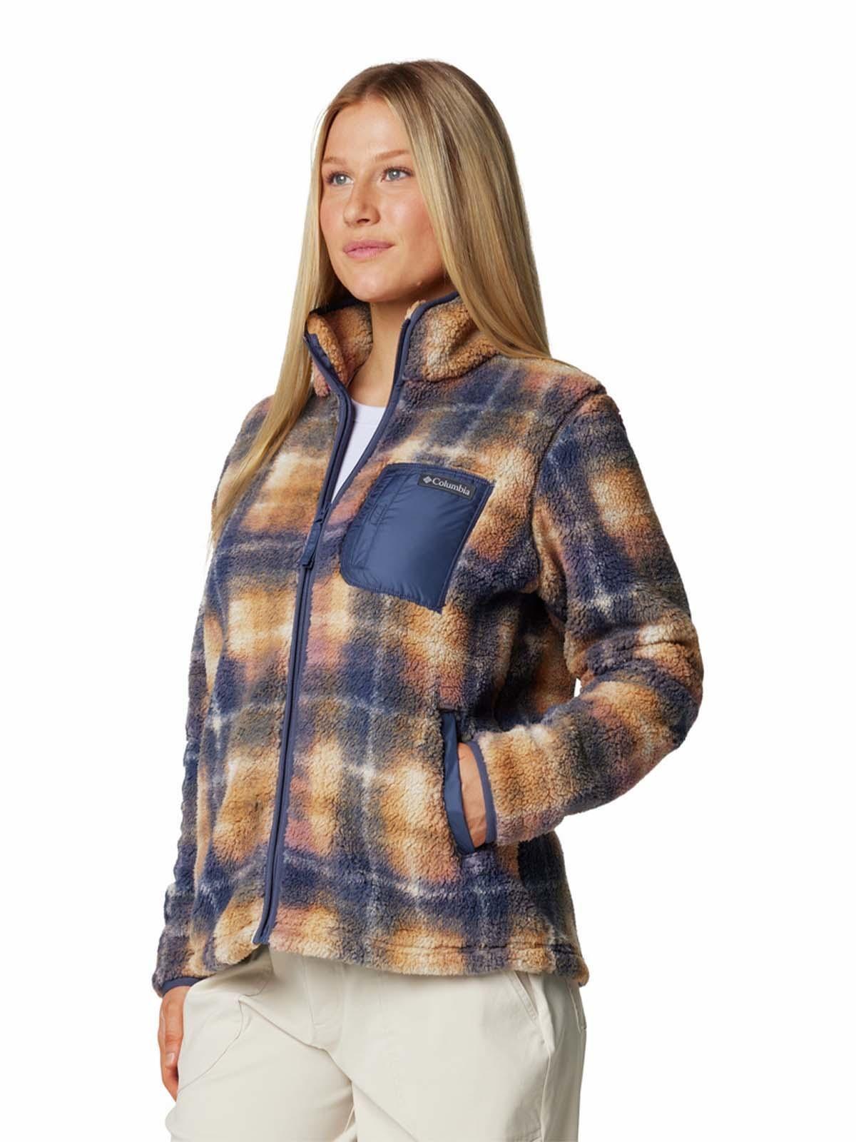 Polar Mujer West Bend Full Zip Azul-1