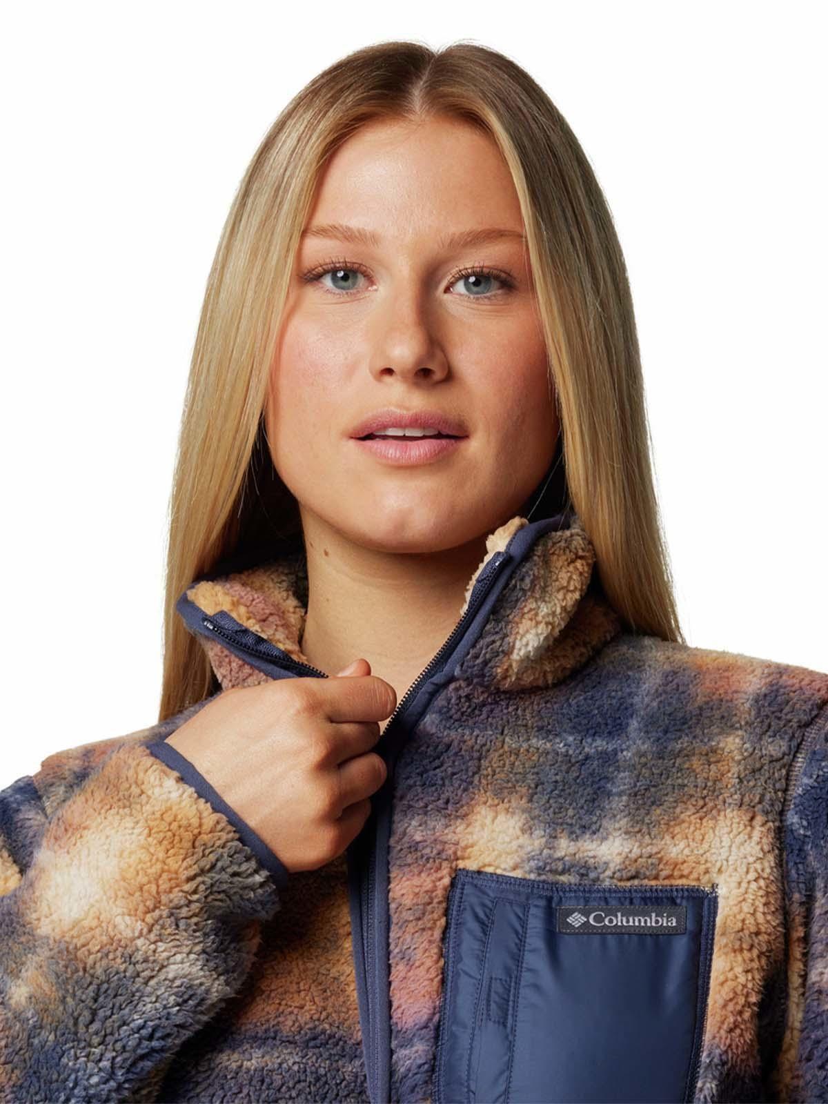 Polar Mujer West Bend Full Zip Azul-3