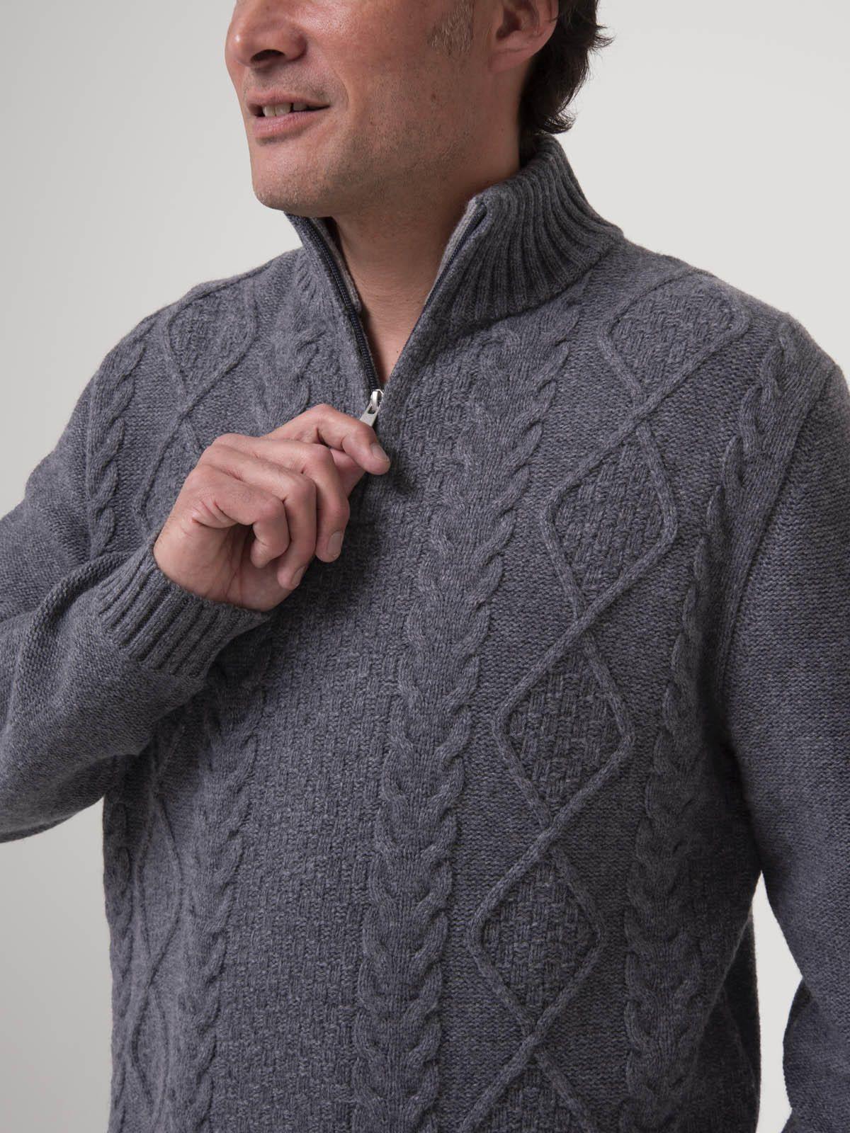 Sweater Lana Hombre Pietro Azul-6