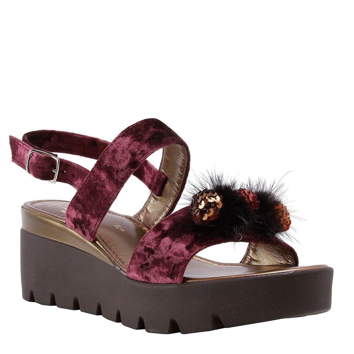 Sandalia Mujer Benigna Rosa-0