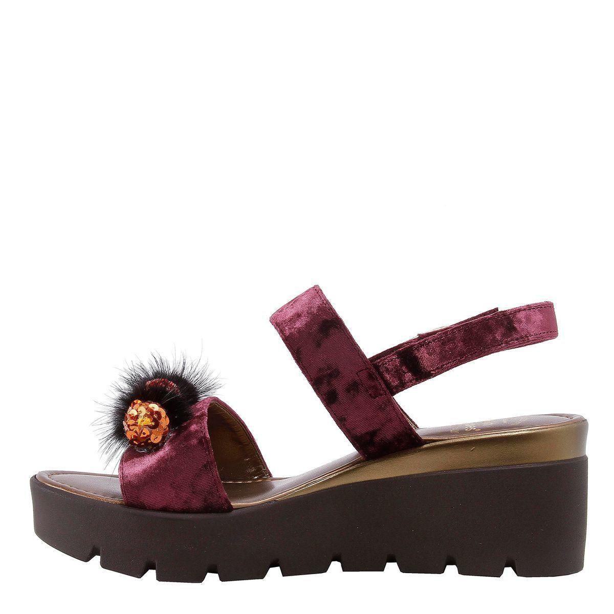Sandalia Mujer Benigna Rosa-4