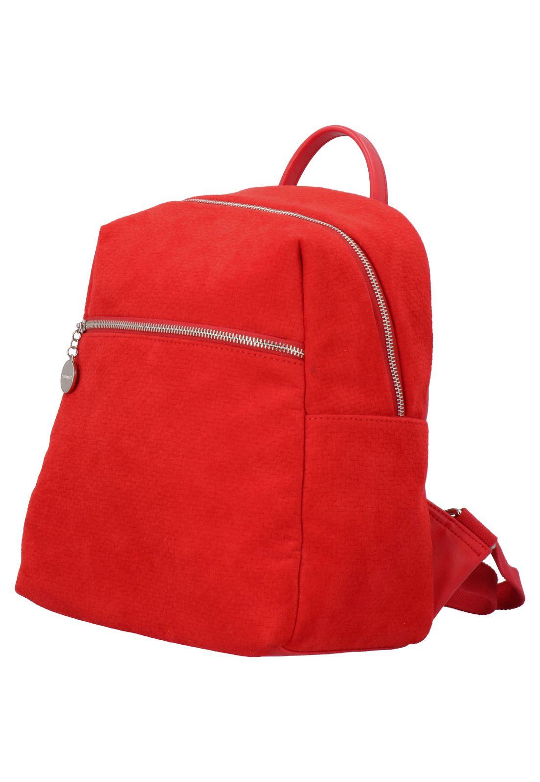 Mochila Crom Back Rojo Mujer-1