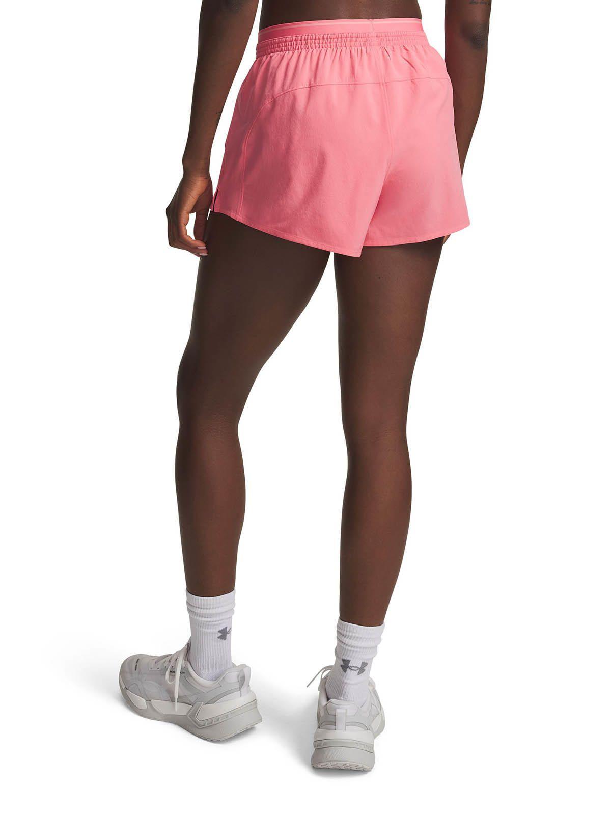 Short UA Vanish Woven 3" Rosado Mujer-1