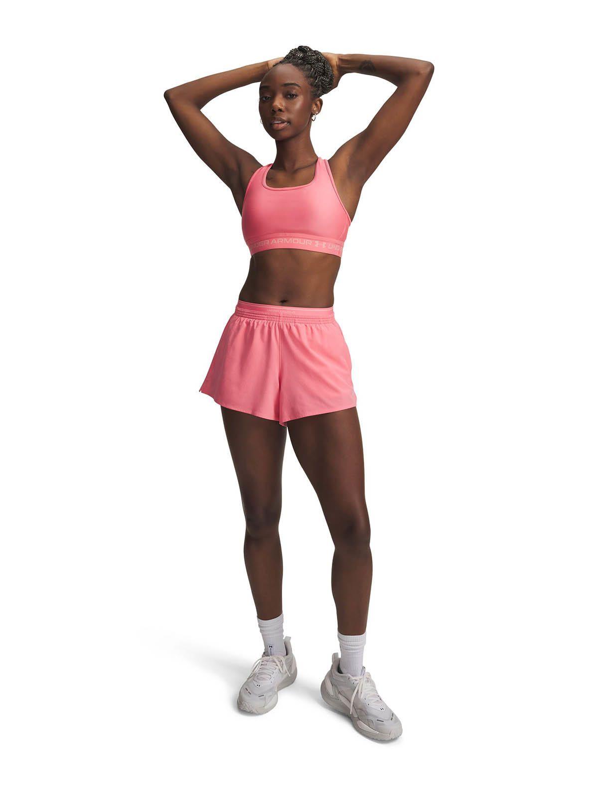 Short UA Vanish Woven 3" Rosado Mujer-3