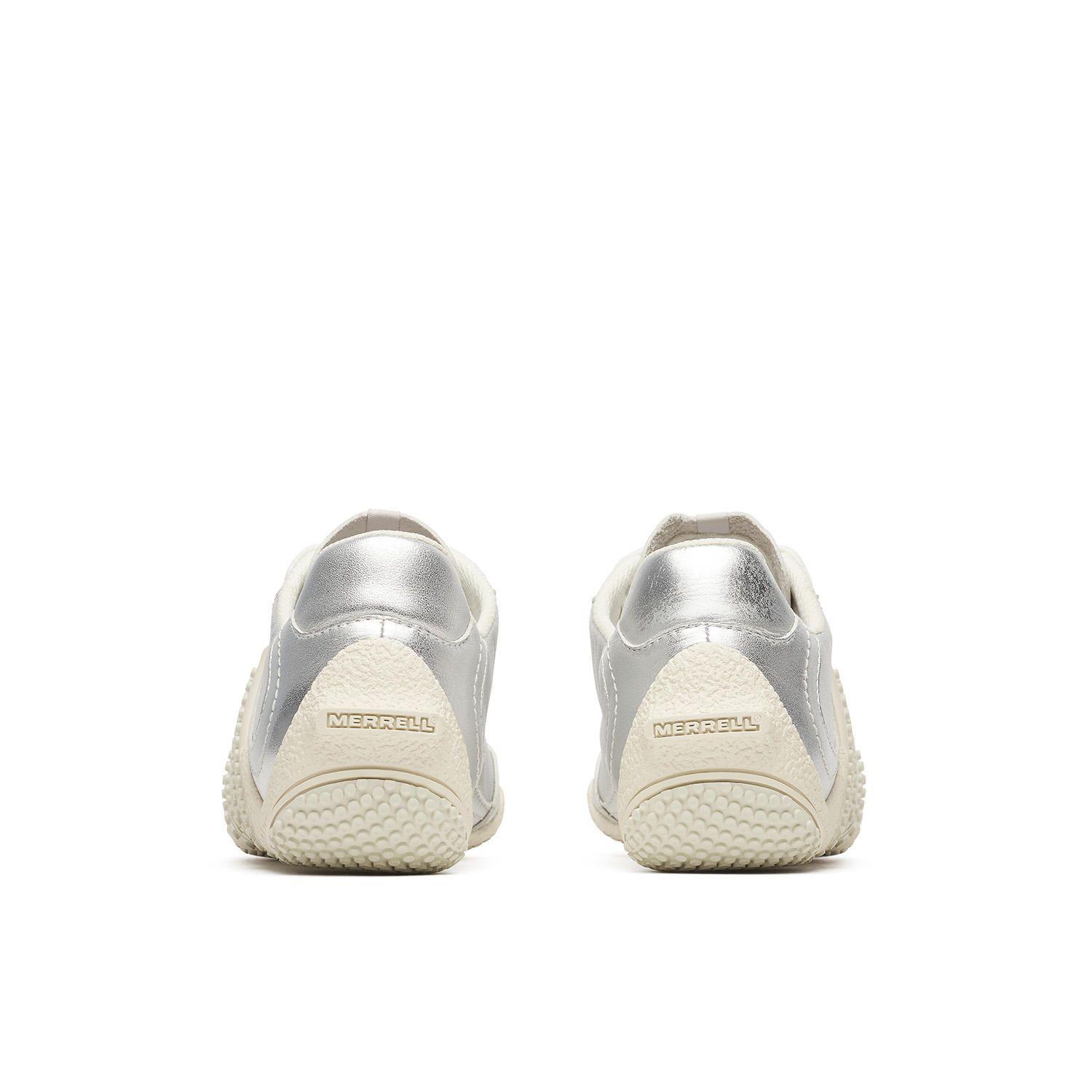 Zapatilla Cuero Mujer Relay Fly Vent Metallic Se Plateado-6