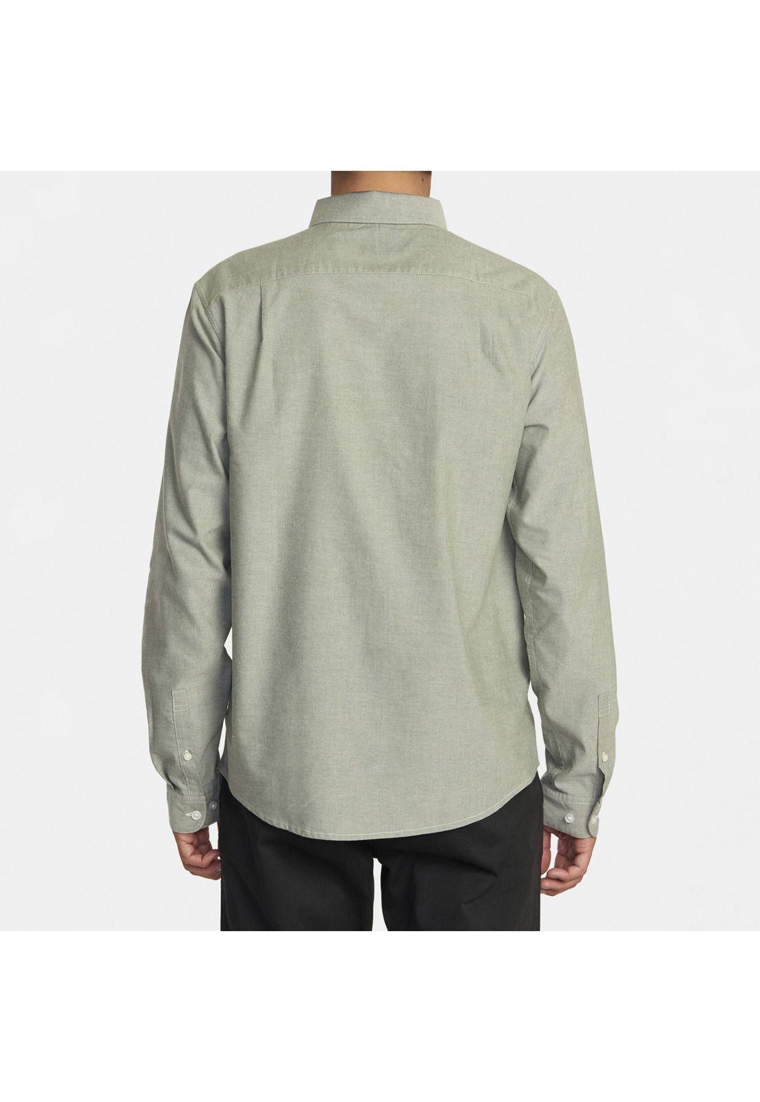 Camisa M/L Thatlldostretwvtp Verde Hombre-1