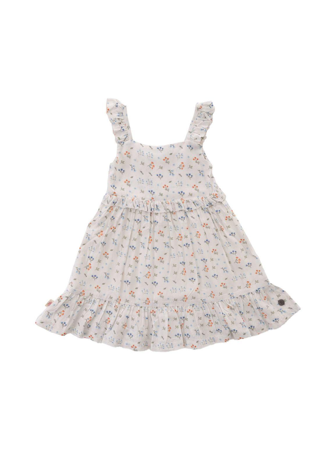 Vestido Niña Amelia Blanco-0