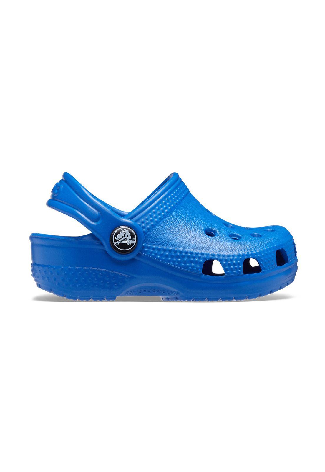 Zueco Crocs Niño Littles Azul-0