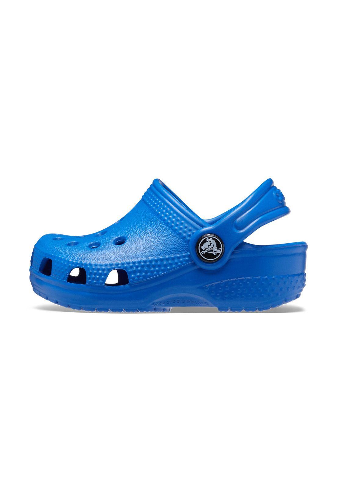 Zueco Crocs Niño Littles Azul-1