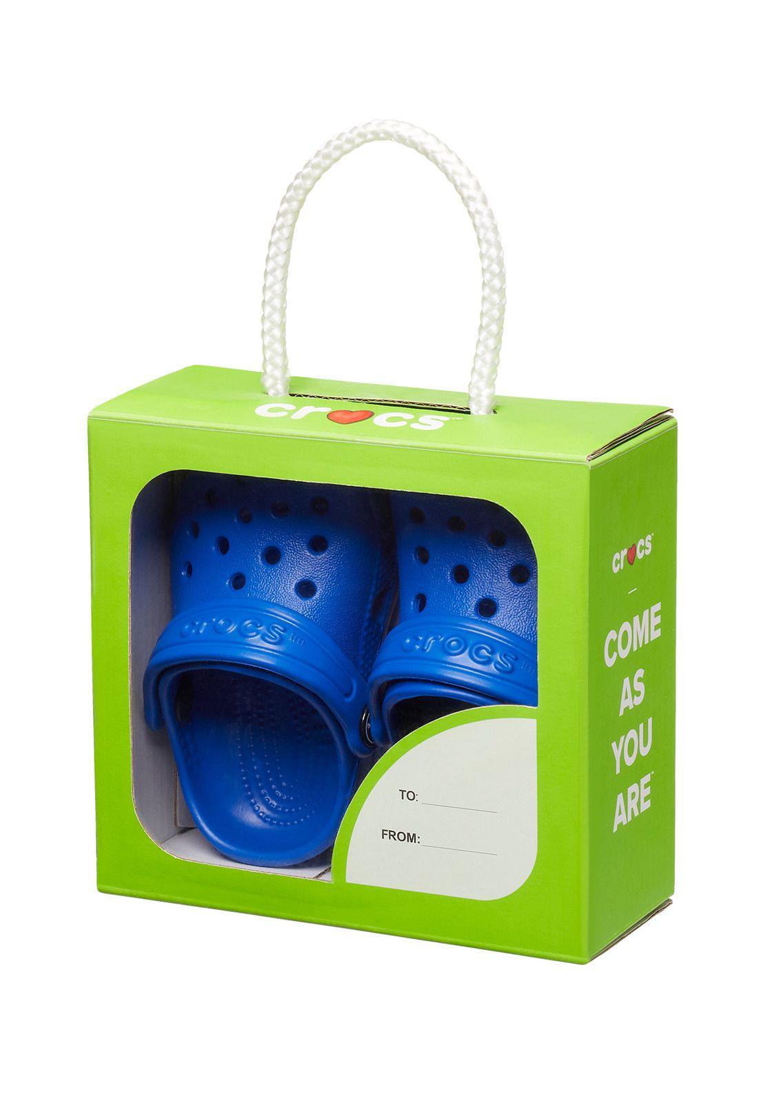 Zueco Crocs Niño Littles Azul-4