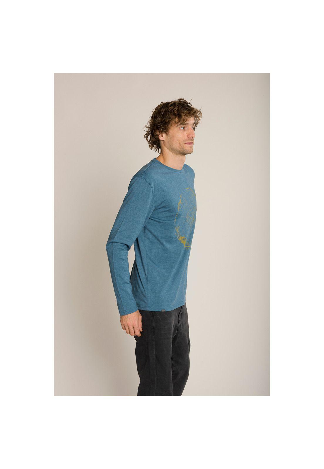 Polera Manga Larga Colorado Azul marino-2